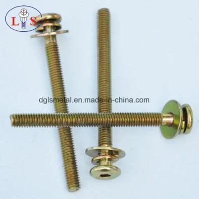 Flat Head Hexagon Socket Assemblies Bolt with Wahsers