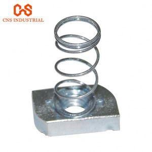 Factory Price Steel Strut Channel Spring Nut