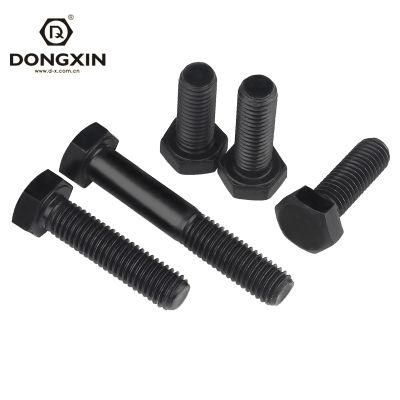 M6 DIN 931 8.8 10.9 Grade Heavy Hex Bolt and Nut Fastener