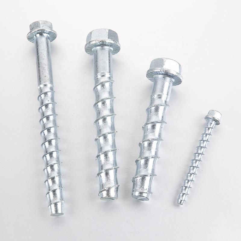 Masonry Bolt Concrete Bolt Masonry Screw Bolt Anchor Heavy Duty Concrete Screw Anchor