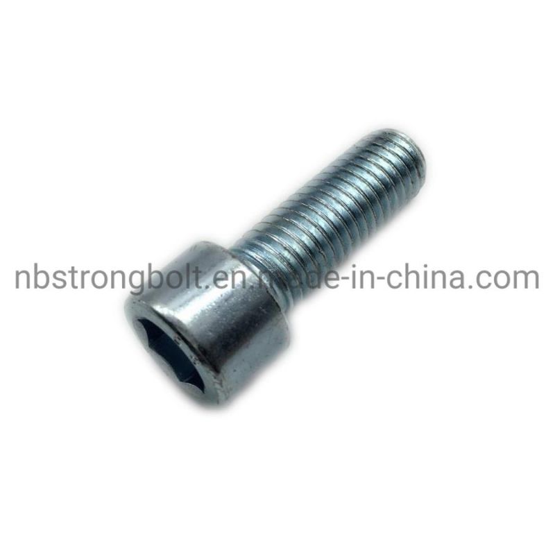 Hexagon Socket Head Cap Screw with White Zinc Plated / Fastener