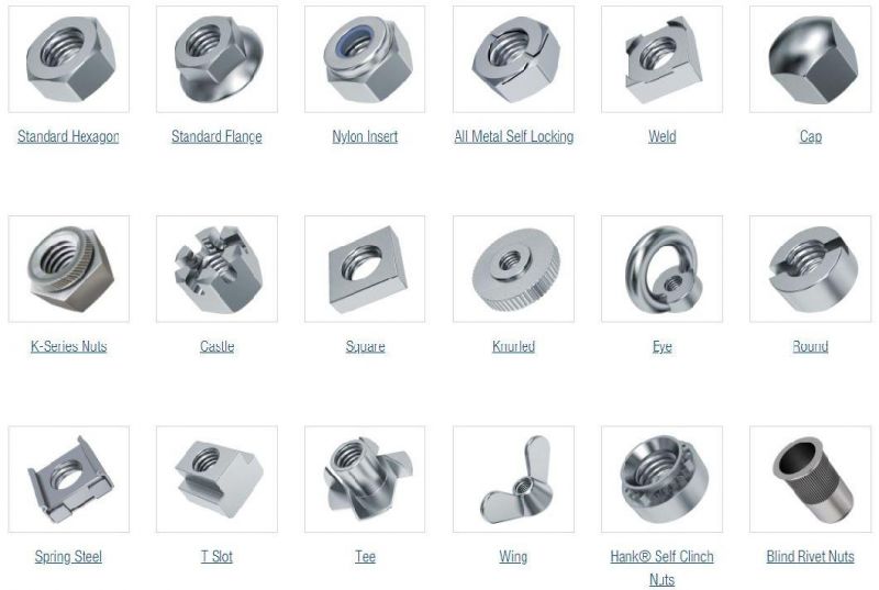 High Quality DIN6334 Hex Coupling Nuts