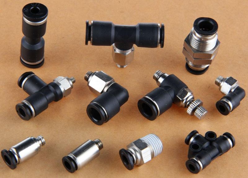 Xhnotion - Miniature Pneumatic Fittings Male Elbow Fitting 1/8′ ′ BSPT Thread with 100% Tested