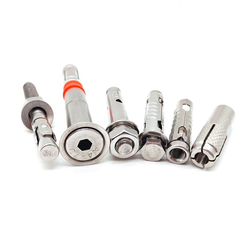 Stainless Steel Drop in Anchor with Knurling for Concrete Structure