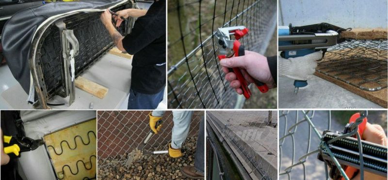 15g100 Galfan Hog Ring for Case, Fence Wire, Bedding