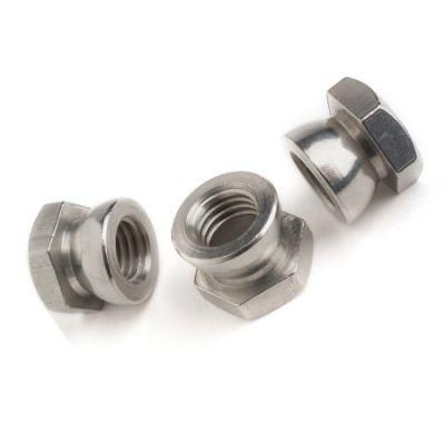 ISO9001 Factory Custom Stainless Steel Breakaway Security Shear Nut Zinc Plated Steel Tamper Proof Nuts for Screws