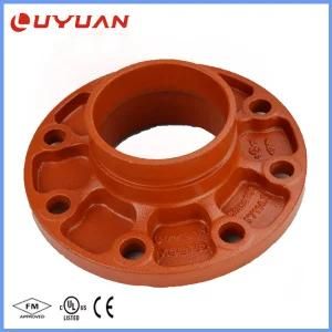 UL Listed, FM Approval Grooved Flange Adapter 2&quot;-60.3mm
