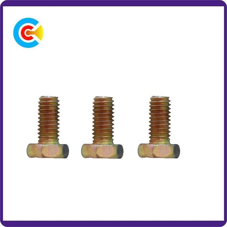 DIN/ANSI/BS/JIS Carbon-Steel/Stainless-Steel Hand Twist Hexagonal Cross Flange Flat Screw for Building