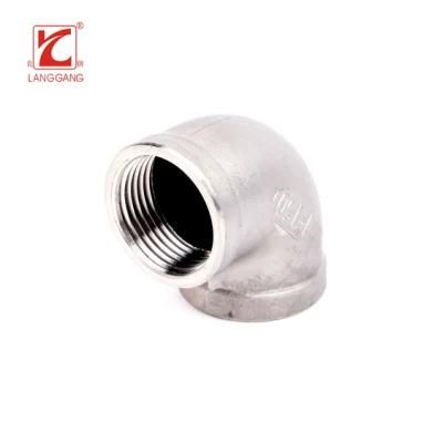 90 Degree 1&prime; &prime; Stainless Steel Thread Screwed Street Elbow Pipe Fitting