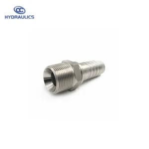 Stainless Steel NPT Male Two Pieces Hydraulic Parts/Hose Adapter