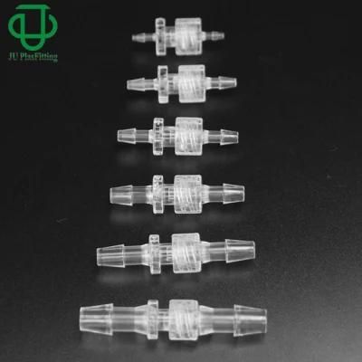 Ju Medical Male Luer Integral Lock Ring Adapter Female Luer Thread to Hose Barb Connector Luer Tube Fittings