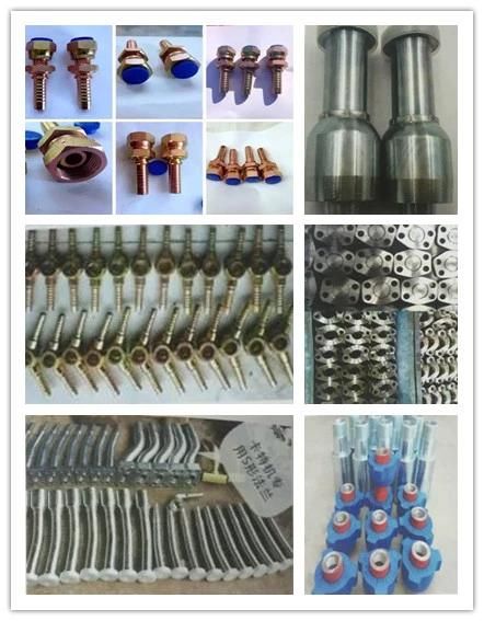 Zinc Plated Steel Tee SAE Hydraulic Fittings