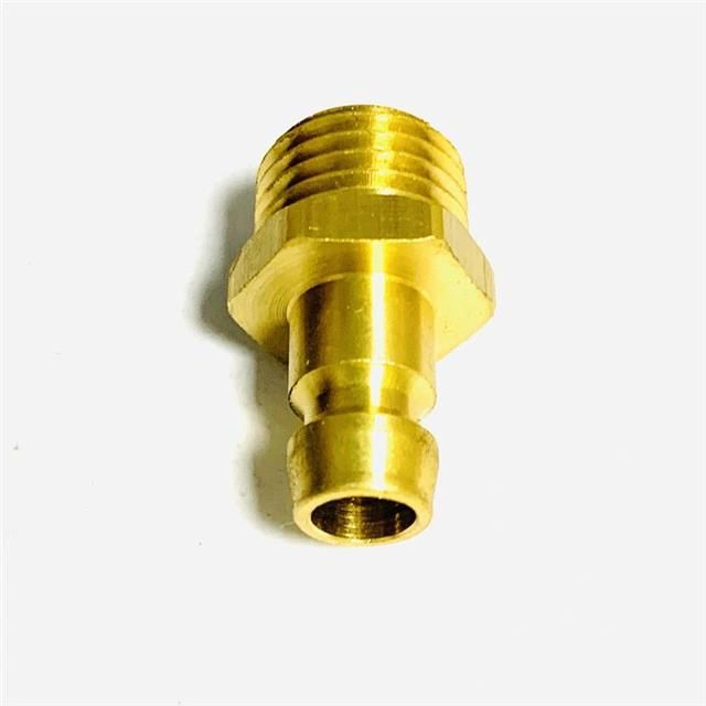 Hasco Z81/9/13/19 Brass CNC Lathing Parts Male Long Hex Hose Nipple Pipe Fitting