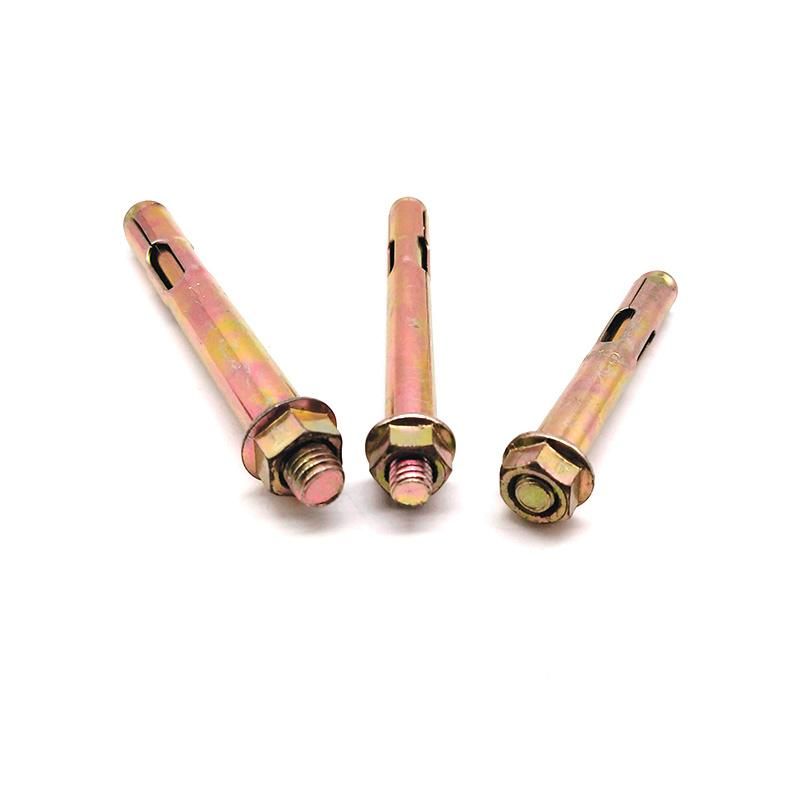 High Quality Yellow Zinc Plated M24 Dyna Anchor Bolts