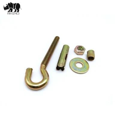 Meigesi Sleeve Anchor with C Hook Bolt Anchor Fastener