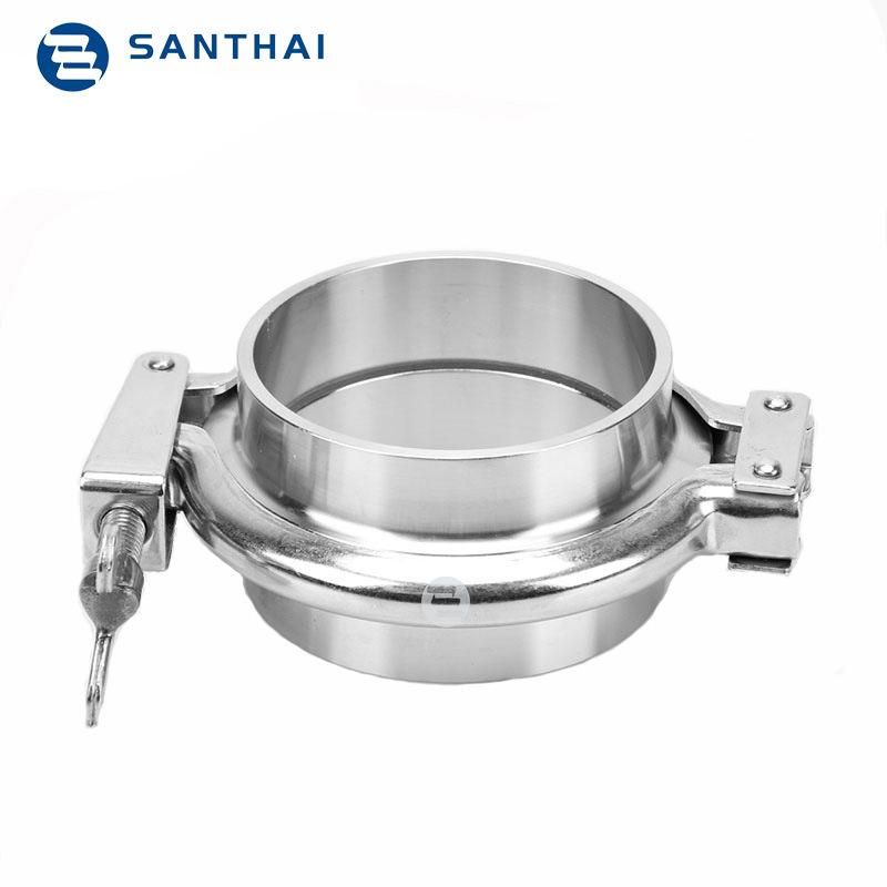 Sanitary Stainless Steel Silicon Gasket Tri Clamp Complete Ferrule Set