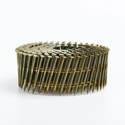 Good Performance Wooden Pallet Ring Shank Coil Nails for Pneumatic Nailer