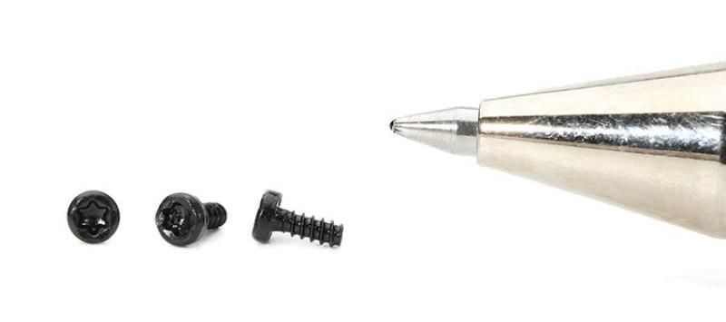 Precsion Small Carbon Steel Zinc Plated Cap Torx Head Screw