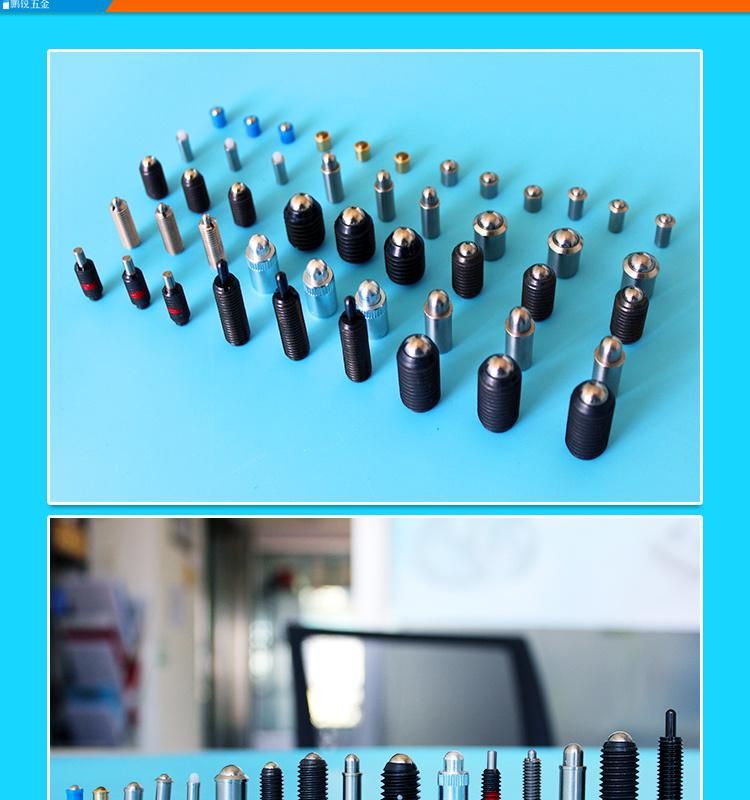 All Stainless Steel Ball Spring Plunger Spring Plunger Screw