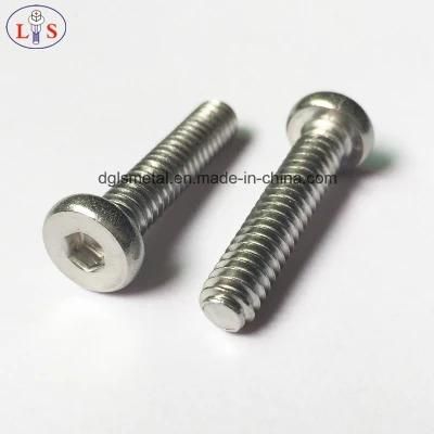 Stainless Steel Machine Screw SS304 Flat Head Hexagonal Socket Bolt