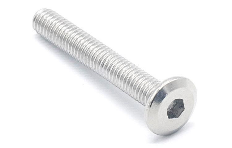 Stainless Steel 304 M4 M5 M6 M8 Flat Head Socket Screw for Furniture
