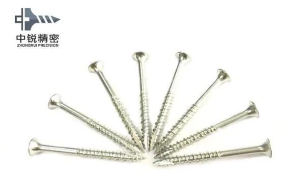 4.8X89mm Fine Thread Phillips Bugle Head Drywall Screws White and Yellow Zinc Plated Drywall Screws