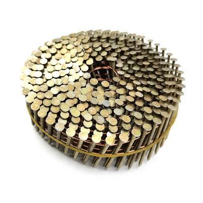 Factory Supply Bright Vc (vinyl coated) Wire Collated Coil Nails