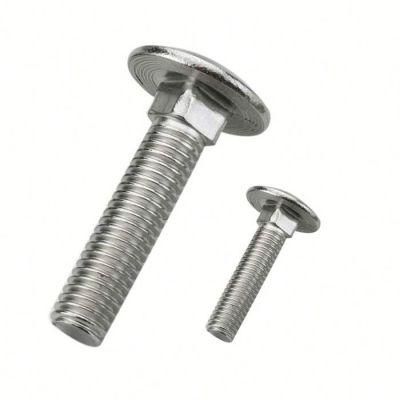 Hot Sales Stainless Steel Carriage Bolt Mushroom Head Round Head Carriage Bolt DIN603