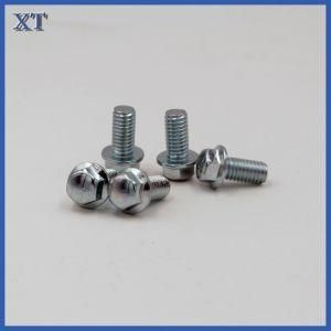 Carbon Steel Hexagon Flange Zinc Plated Bolt