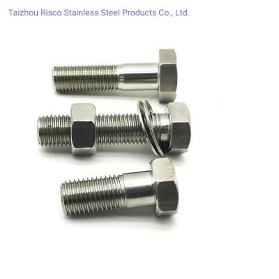 DIN931 Stainless Steel SS304/316/201 Chinese Manufacturer High Quality Half Threaded Hexagon Bolt