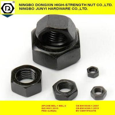 Black DIN934 Hex Nut Fasteners