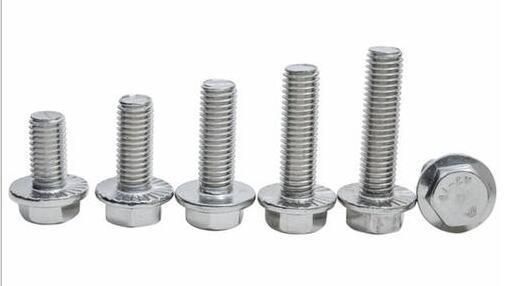 Steel Hex Flange Bolt and Nut DIN6921 Steel M3-M56 Hex Head Flanged Bolts Flange Hex Lock Nut Bolts and Nuts Grade 8.8