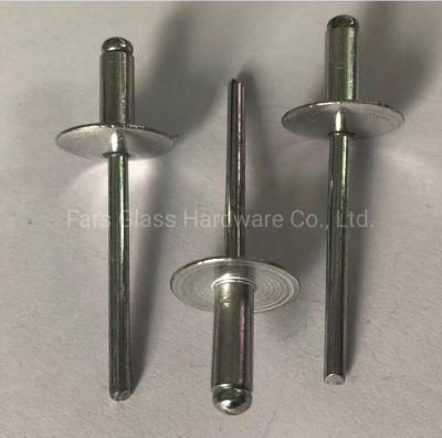 All Stainless Steel Open Type Large Head Pop Rivet
