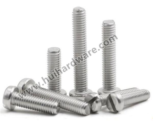 DIN84/ISO1207/GB65 Slotted Cheese/Pan Head Screws