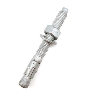 Carbon Steel Hot DIP Galvanized Grade 8.8 Sleeve Anchor Bolt with Plain Washer