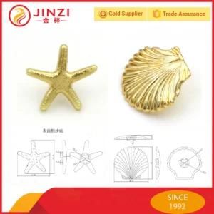 Fashion Decorative Metal Starfish and Shell Rivets