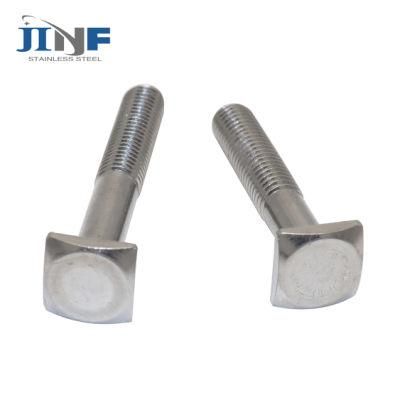 304 316 A2 A4 Stainless Steel Square Hammer Bolt