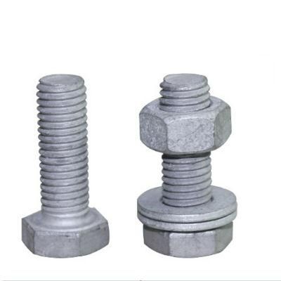 Hot Galvanizing - Grade10.9sb - M20 - En15048 - Hex Bolt/Hexagon Head Bolt - Carbon Steel - B7/Scm440