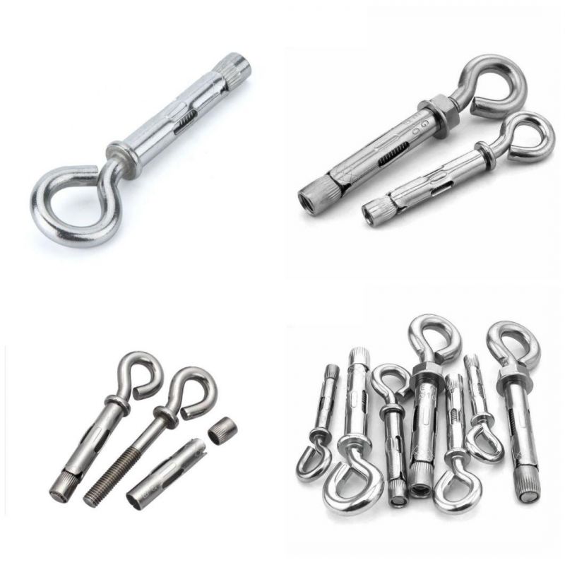 Stainless Steel Sleeve Anchors Expansion Eye Hook Sleeve Anchor Bolt