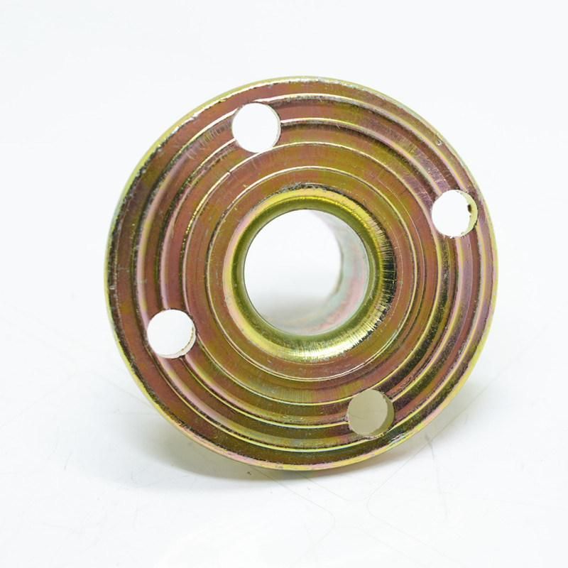 Yellow Zinc Plated Forge Product T Nut with No Thread