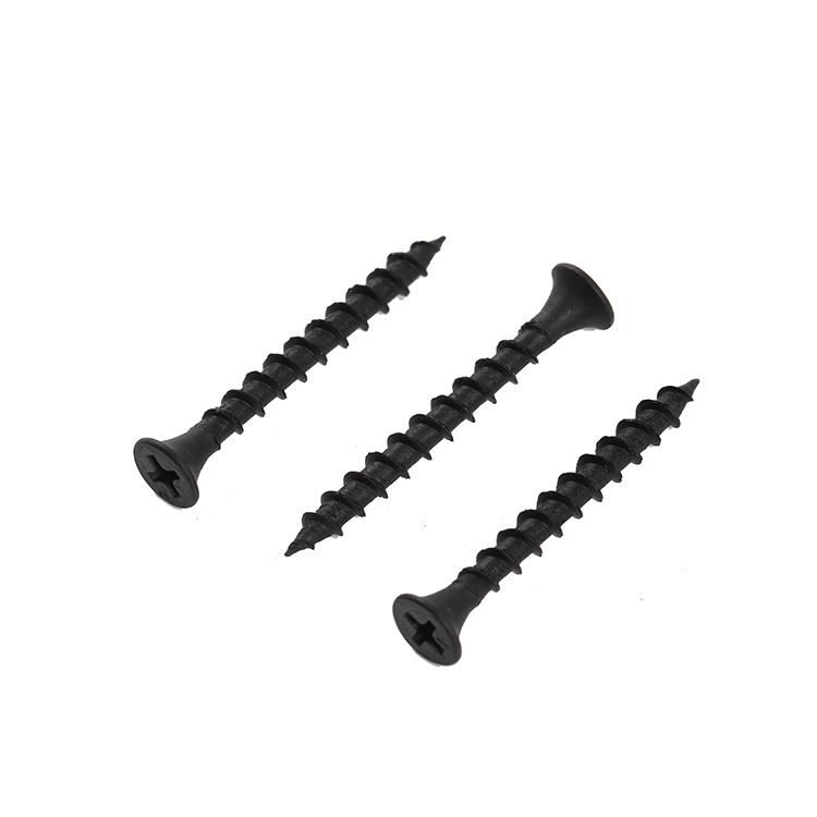 Libreville Kenya Zambia Market/Drywall Screws Coarse Thread Screws Wood Drywall Black Phosphated Drywall Screw
