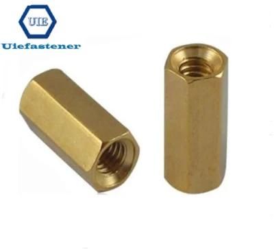 Brass Hex Coupling Nut DIN6334 (hardware&fasteners)