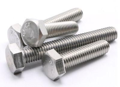 M6-M8 Stainless Steel Outer Hexagon Screw Extended Full Tooth Hexagon Screw DIN933 Hexagon Bolt