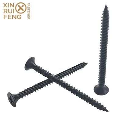 Factory Directly Supply 3.5mm-6.5mm Black/Grey Phosphated Gypsum Screw