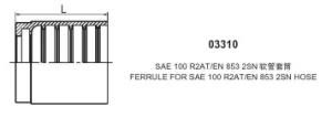 SAE 100 R2AT/EN 853 2SN Hose Fittings (03310)