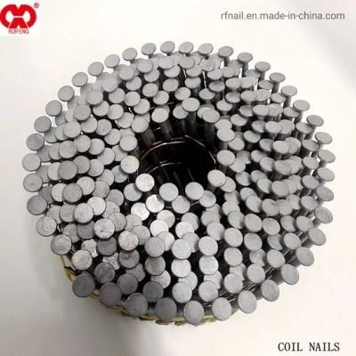 Factory Supply Direct Manufacturer in Anhui Galvanized 2.87*83 Wire Coil Collated Nails.