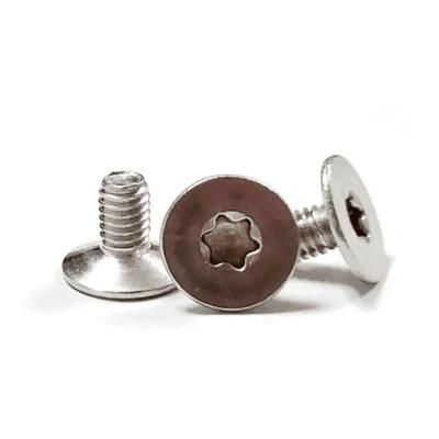 Non-Standard Stainless Steel Large Flat Countersunk Head Torx Machine Screw