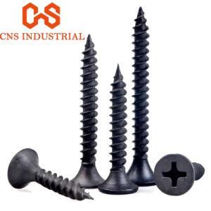 Black Phosphated Phillips Bugle Head Fine Coarse Thread Self Tapping Drywall Screw