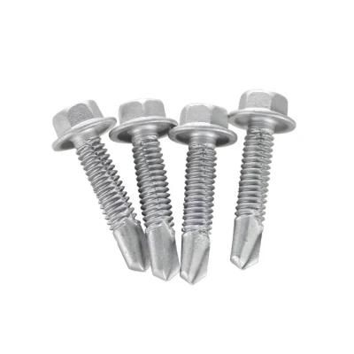 Zinc Plated Carbon Steel Flat Head Self Drilling Self-Drilling Screw
