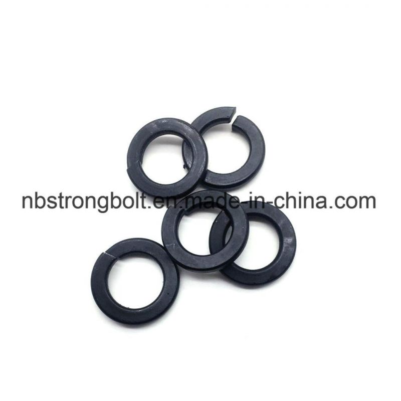 DIN127b Spring Lock Washer with Black Oxid M10